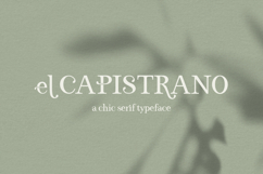 El Capistrano Serif Product Image 1