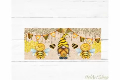 Bee Gnome Mug PNG, Bumble Bee Png, 11Oz Mug Sublimation Product Image 2
