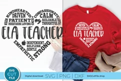ELA Teacher svg - You can create super-cute gifts, like tshirts, mugs, or tumblers for the  English Language Arts teachers at your school!