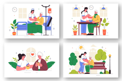 10 Elderly Care Services Illustration Product Image 3