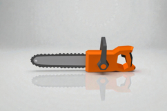 Papercraft Chain saw Product Image 2