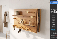 Electricity Meter Box Cover Laser Cut | Wall Decor | Pattern Product Image 3