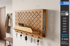 Electricity Meter Box Cover Laser Cut | Wall Decor | Pattern Product Image 5