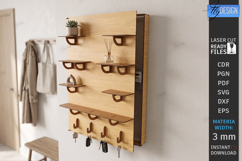 Electricity Meter Box Cover Laser Cut | Wall Decor | Pattern Product Image 6