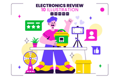 10 Electronics Review Illustration Product Image 1