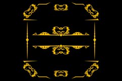 Elegance vintage cover card square composition template Product Image 2