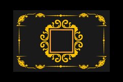 Elegance vintage paper template card design Product Image 2