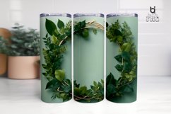 Elegant And Greenery Tumbler Sublimations Frame 3D Tumbler W Product Image 6
