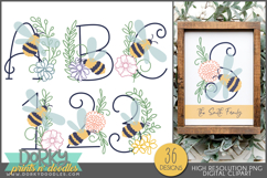 Bee Positive Inspirational Clipart Bundle Product Image 11