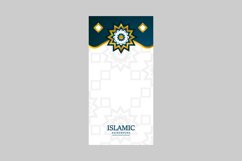 Elegant blank greeting vertical banner design Product Image 2