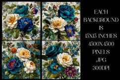 Vintage Floral Background, Elegant Floral Backgrounds, s1 Product Image 2