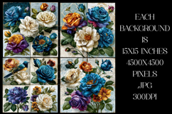 Vintage Floral Background, Elegant Floral Backgrounds, s6 Product Image 2