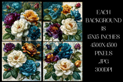 Vintage Floral Background, Elegant Floral Backgrounds, s8 Product Image 2