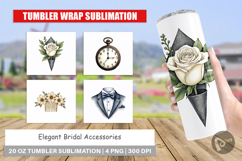 Bridal Accessories Keepsakes Tumbler Product Image 1