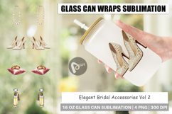 Bridal Accessories Keepsakes Glass Can Product Image 1