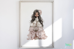 Elegant Bride Doll Clipart Bundle Product Image 5