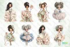 Elegant Bride Doll Clipart Bundle Product Image 7