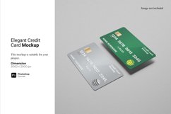 Elegant Credit Card Mockup Product Image 1