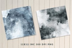 Elegant Gray Watercolor Digital Paper Bundle Product Image 4