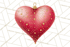Christmas Ornaments Clipart PNG, Elegant Holiday Decor Product Image 4