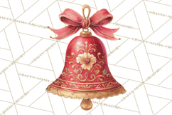 Christmas Ornaments Clipart PNG, Elegant Holiday Decor Product Image 5