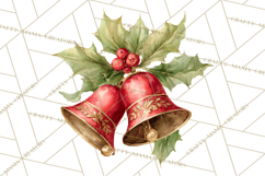 Christmas Ornaments Clipart PNG, Elegant Holiday Decor Product Image 2