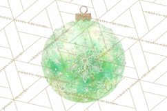 Christmas Ornaments Clipart PNG, Elegant Holiday Decor Product Image 5
