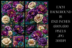 Vintage Floral Background, Elegant Floral Backgrounds, s1a Product Image 2