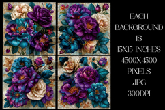Vintage Floral Background, Elegant Floral Backgrounds, s4a Product Image 2