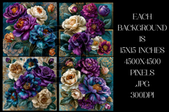 Vintage Floral Background, Elegant Floral Backgrounds, s5a Product Image 2