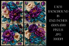 Vintage Floral Background, Elegant Floral Backgrounds, s8a Product Image 2
