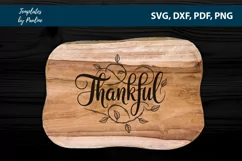 Thanksgiving SVG Laser Cut File