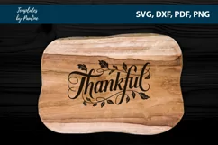 Thanksgiving SVG Laser Cut File