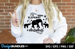 Elephant mama svg Product Image 1