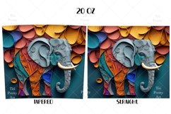 Elephant Tumbler Wrap, 20 oz tumbler wrap, Elephant png, Elephant Tumbler Wrap