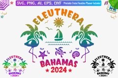 Eleuthera Vacation Shirt 2024 SVG, Bahamas T- shirt PNG Product Image 1