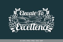 Elevate To Excellence Papercut Product Image 2