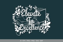 Elevate To Excellence Papercut Product Image 2