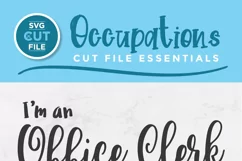 Craft meaningful presents for office clerks using our high-quality SVG file. Create custom shirts and practical tote bags with ease using Cricut and Silhouette.