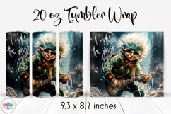 I Make the Jingle Bells Rock Christmas Elf Tumbler Wrap Product Image 1
