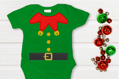Elf Outfit Applique Embroidery
