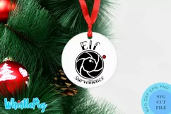 Elf Surveillance Svg Christmas Svg Christmas Ornament Svg Product Image 1