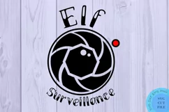 Elf Surveillance Svg Christmas Svg Christmas Ornament Svg Product Image 2