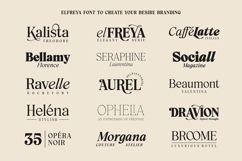 Elfreya - Elegant Branding Font Product Image 8