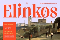 Elinkos - Bold Tall Serif Product Image 1