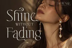 Elesthin Bloom - Elegance Display Serif Font Product Image 3