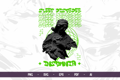 Sleep Disorder Insomnia | Graffiti Streetwear SVG PNG EPS AI Product Image 2