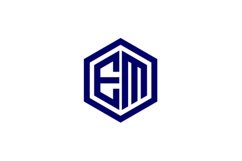 EM logo design Product Image 1