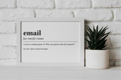 Funny Office Definition Wall Art, Office Decor SVG, PNG. Product Image 2