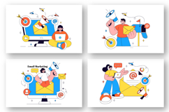 10 Email Marketing Illustration Product Image 2